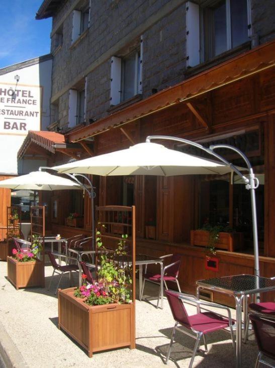 Hotel De France Le Bessat ภายนอก รูปภาพ